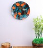 Multicolor Ceramic Yonko Floral Decorative Plate