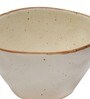 Handcrafted Matte 775ml White Ceramic (Set of 2) Serving Bowl