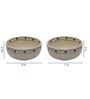 1.65 Litre Ceramic Serving Bowls Set of 2