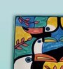 Handmade 7 Inch Multicolour Ceramic Side Plate
