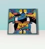 Handmade 7 Inch Multicolour Ceramic Side Plate