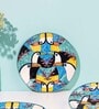 Tropical Bay 7 Inch Blue & White Ceramic (Set of 6) Side Plate