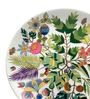 Multicolor Ceramic The Vibrant Bliss Decorative Wall Plate
