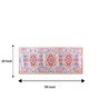 Multicolor Chenille 55 x 22 Inches Machine Made Floor Runner