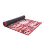 Red Chenille 55 x 22 Inches Machine Made Floor Runner