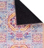 Multicolor Chenille 55 x 22 Inches Machine Made Floor Runner