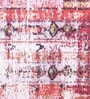 Red Chenille 55 x 22 Inches Machine Made Floor Runner