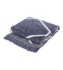 Grey Chenille Abstract 5 x 7 Feet Machine Made Carpet