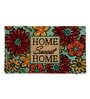 Multicolor Slogan Coir 14 x 24 Inches Anti Skid Door Mat