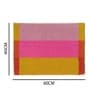 Multicolor Cotton 16X24 Inches Anti-Skid Bath Mat Set Of 2