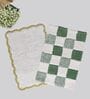 Multicolor Cotton 16X24 Inches Anti-Skid Bath Mat Set Of 2