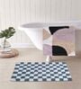 Multicolor Cotton 16X24 Inches Anti-Skid Bath Mat Set Of 2