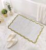 Multicolor Cotton 16X24 Inches Anti-Skid Bath Mat Set Of 2