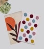 Multicolor Cotton 16X24 Inches Anti-Skid Bath Mat Set Of 2