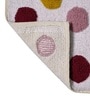 Multicolor Cotton 16X24 Inches Anti-Skid Bath Mat Set Of 2