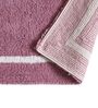 Multicolor Cotton 16X24 Inches Anti-Skid Bath Mat Set Of 2
