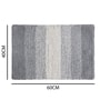 Multicolor Cotton 16X24 Inches Anti-Skid Bath Mat Set Of 2