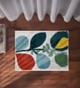 White Cotton 16X24 Inches Anti-Skid Bath Mat