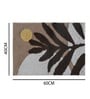 Multicolor Cotton 16X24 Inches Anti-Skid Bath Mat Set Of 2