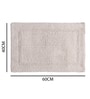 Multicolor Cotton 16X24 Inches Anti-Skid Bath Mat Set Of 2