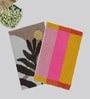 Multicolor Cotton 16X24 Inches Anti-Skid Bath Mat Set Of 2