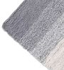 Grey Cotton 16X24 Inches Anti-Skid Bath Mat Set Of 2
