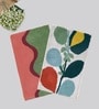 Multicolor Cotton 16X24 Inches Anti-Skid Bath Mat Set Of 2