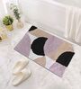 Multicolor Cotton 16X24 Inches Anti-Skid Bath Mat Set Of 2