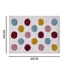 Multicolor Cotton 16X24 Inches Anti-Skid Bath Mat Set Of 2