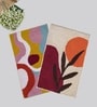White Cotton 16X24 Inches Anti-Skid Bath Mat Set Of 2