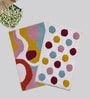 White Cotton 16X24 Inches Anti-Skid Bath Mat Set Of 2
