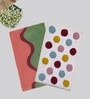 Multicolor Cotton 16X24 Inches Anti-Skid Bath Mat Set Of 2