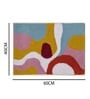 Multicolor Cotton 16X24 Inches Anti-Skid Bath Mat Set Of 2