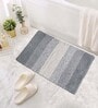 Multicolor Cotton 16X24 Inches Anti-Skid Bath Mat Set Of 2