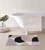 Multicolor Cotton 16X24 Inches Anti-Skid Bath Mat Set Of 2