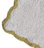 Multicolor Cotton 16X24 Inches Anti-Skid Bath Mat Set Of 2