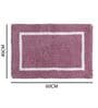 Multicolor Cotton 16X24 Inches Anti-Skid Bath Mat Set Of 2