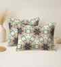 Multicolor Cotton 27x18 Inches Pillow Covers (Set of 2)