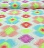 Multicolor Cotton Blend Abstract 150 GSM Double Comforter