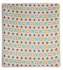 Multicolor Cotton Blend Abstract 150 GSM Double Comforter