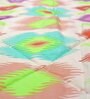 Multicolor Cotton Blend Abstract 150 GSM Double Comforter