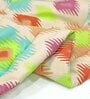 Multicolor Cotton Blend Abstract 150 GSM Single Comforter