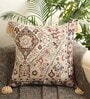 Multicolor Cotton Traditional 18x18 inches (Set of 2) Cushion Covers