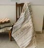 Multicolor Cotton Stripes 54X48 Inches Throw