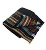 Multicolor Cotton Stripes 60X50 Inches Reversible Throw