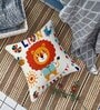 Multicolor Cotton Canvas Animal 16x16 inches Cushion Covers (Pack of 5)