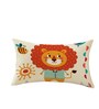 Multicolor Cotton Animal 18x12 inches Cushion Covers (Pack of 2)