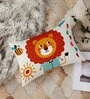 Multicolor Cotton Animal 18x12 inches Cushion Covers (Pack of 2)