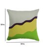 Multicolor Abstract Cotton Blend 18 x 18 Inches Cushion Cover