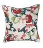 Multicolor Floral Cotton Blend 16 x 16 Inch Cushion Cover
